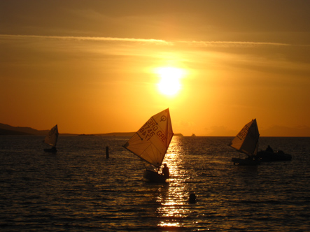 Sunset Sailing Class, Paros, Greece