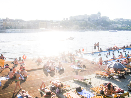 Budapest Riverside Swimming