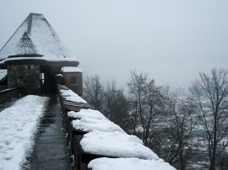 Winter at Ljubljana Castle