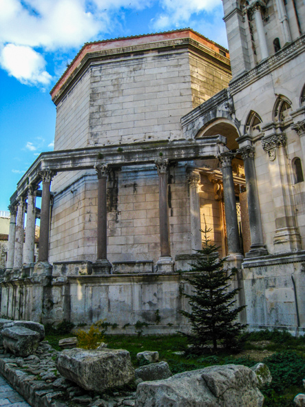 Ruins in Split, Croatia