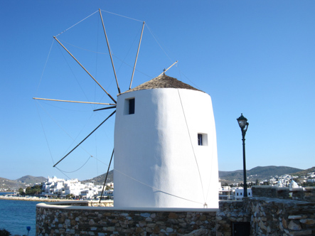 Windmills, Paros, Greece