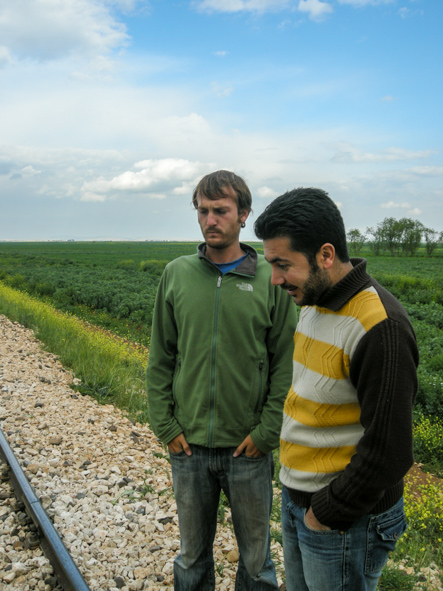 Discussions at No Man's Land, Ein Al-Arab, Syria