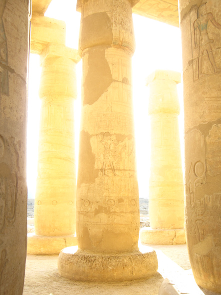 Holy Light @ The Ramesseum, Luxor, Egypt