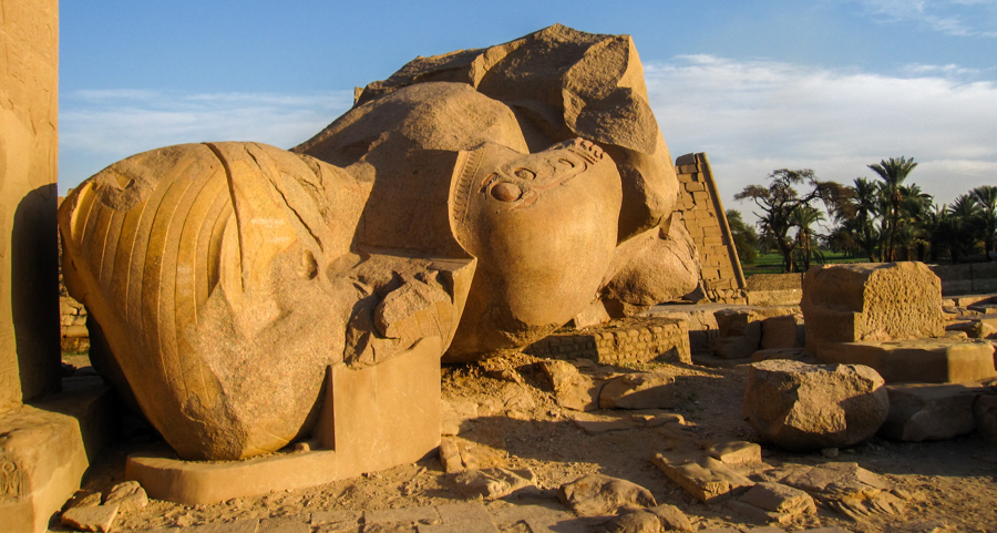 The Ramesseum, Luxor, Egypt