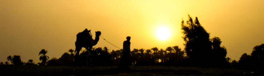 Outside Luxor, Egypt