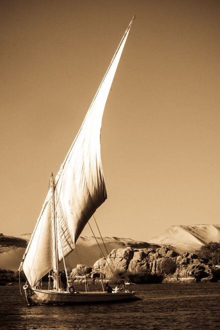 Felucca, Aswan, Egypt