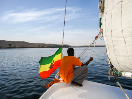 Felucca Ride Down the Nile, Egypt