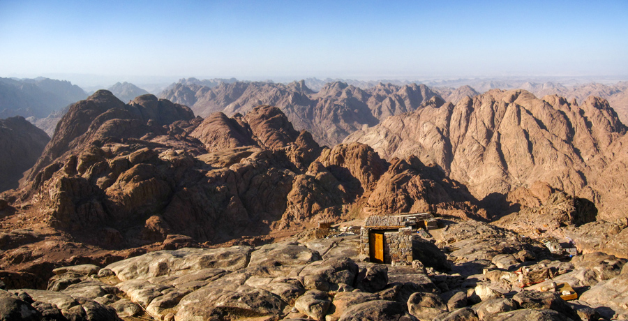 View from Mt. Sinai, Egypt