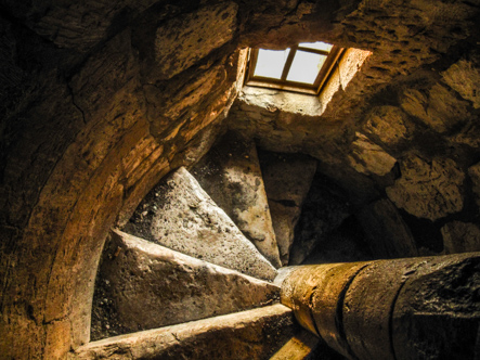 Inside Crac des Chevaliers, Syria