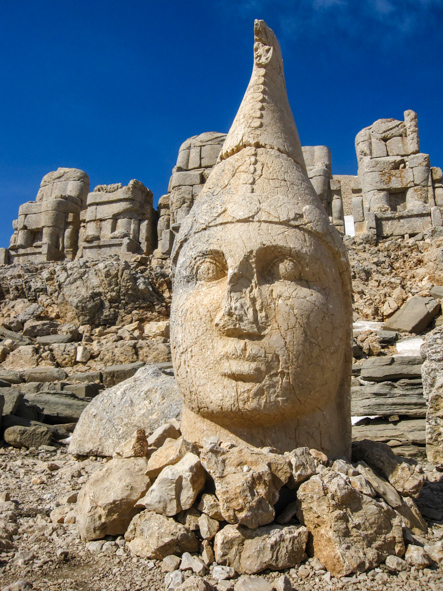 Head Atop Mt. Nemrut, Turkey