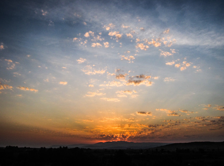 Bergama Sunset, Turkey