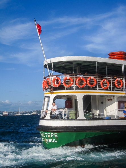 Ferry on the Bosporus, Istanbul