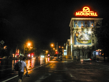 Chişinău at Night, Moldova