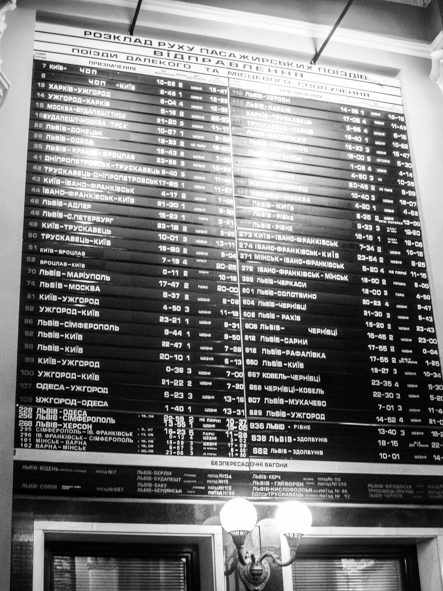 Departures and Destinations, Kiev Main Station