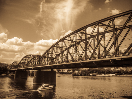 Bridges near Prague, Czech Republic