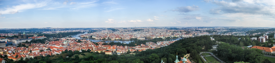 View over Prague, Czech Republic