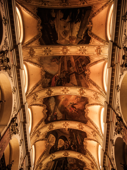 Church Fresco in Prague