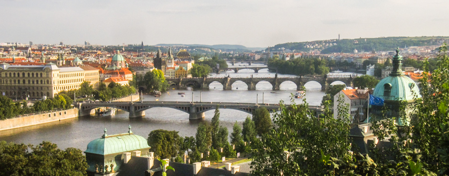 View over Prague, Czech Republic